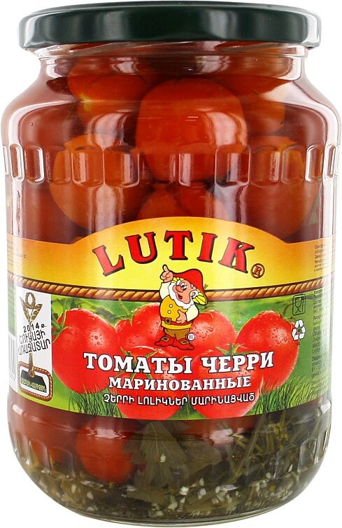 Մարինացված չերի լոլիկներ Lutik 700 ml